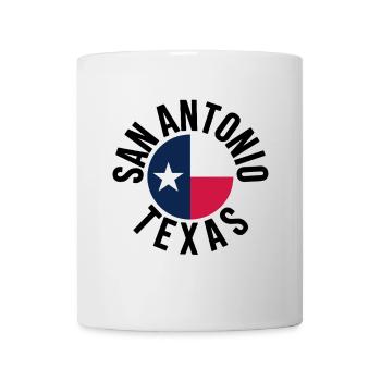 San Antonio Texas - Tasse - Weiß - Vorne