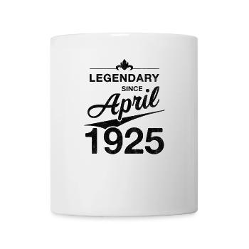 100e anniversaire Légendaire Avril 1925 Volume 25 - Mug blanc - blanc - Devant