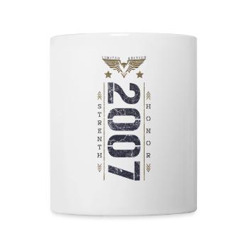 Edition Limitée 2007 Anniversaire Force et Honneur - Mug blanc - blanc - Devant