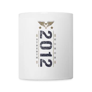 Edition Limitée 2012 Anniversaire Force et Honneur - Mug blanc - blanc - Devant