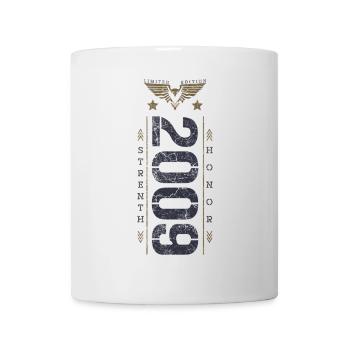 Edition Limitée 2009 Anniversaire Force et Honneur - Mug blanc - blanc - Devant