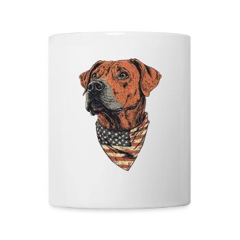 Rhodesian Ridgeback - Tasse - Weiß - Vorne