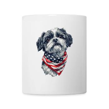 Shih Tzu - Tasse - Weiß - Vorne