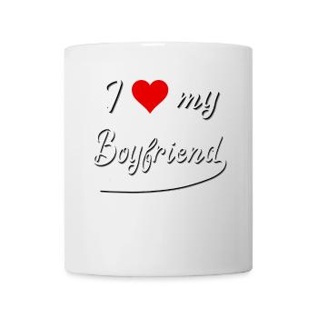 ❤️ Amour Couple Saint-Valentin Cadeau Petit Ami Amour - Mug blanc - blanc - Devant