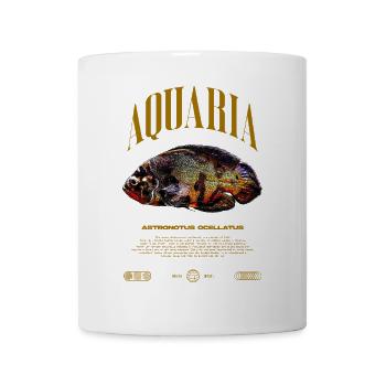 Oscar Fish Keeper Modern Streetwear - Mug - white - Front