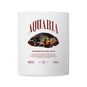 Oscar Fish Keeper Modern Streetwear - Mug - white - Front