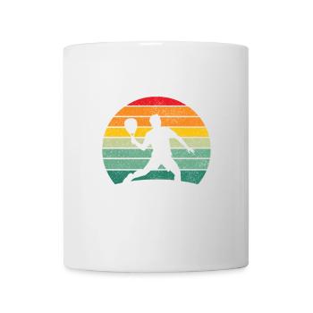 One of us plays better than you padel - Mug - white - Front
