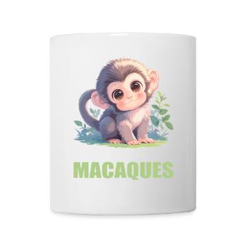 Macaque Macaque - Mug - white - Front
