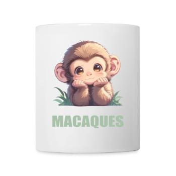 Macaque Macaque - Mug - white - Front