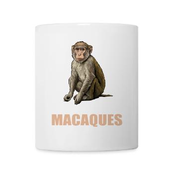 Macaque Macaque - Mug - white - Front