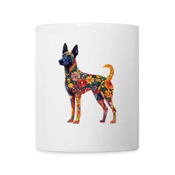Belgischer Malinois - Tasse - Weiß - Vorne