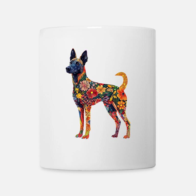 Belgischer Malinois - Tasse - Weiß
