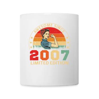 2007 Geburtstagskind Limited Edition Vintage - Tasse - Weiß - Vorne