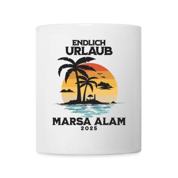 Marsa Alam Urlaub 2025 Ägypten Reise - Tasse - Weiß - Vorne