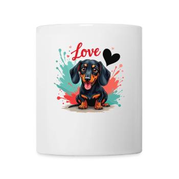 Dachshund Dog Love Dachshund Dog Friends Animal Lover - Mug - white - Front