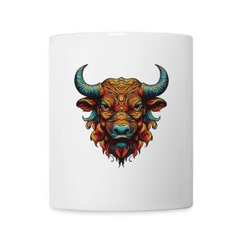 Bulle Portrait Taurus - Tasse - Weiß - Vorne