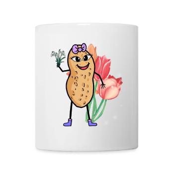 Peanut Spring Flowers Easter Flower Greeting Greeting - Mug - white - Front