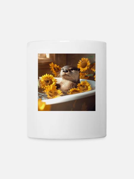 Otter - Tasse - Weiß