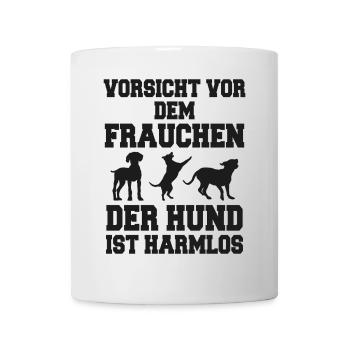 Beware of the Dog Dog Gift Puppy Mistress - Mug - white - Front