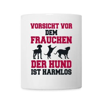 Beware of the Dog Dog Gift Puppy Mistress - Mug - white - Front