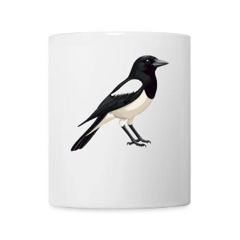 Elstern Elster - Tasse - Weiß - Vorne