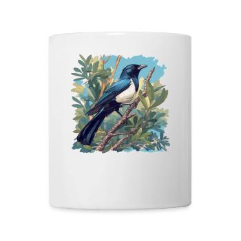 Elstern Elster - Tasse - Weiß - Vorne