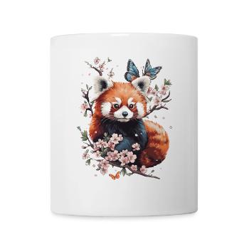 Roter Panda - Tasse - Weiß - Vorne