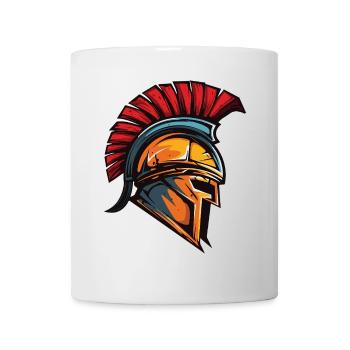 Spartan Warrior Sparta Helmet - Mug - white - Front