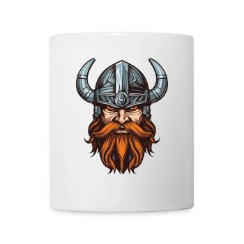 Wikinger Krieger Valhalla Odin - Tasse - Weiß - Vorne