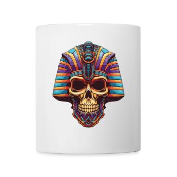 Pharaoh Skull - Mug - white - Front