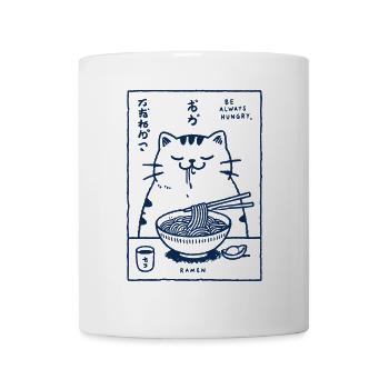 Ramen Nudeln Kawaii Katzenliebhaber Retro Japan - Tasse - Weiß - Vorne