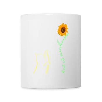 Meilleure maman chat de tous les temps - Mug blanc - blanc - Devant