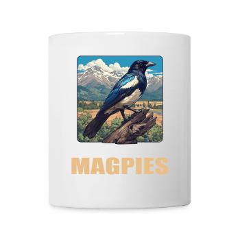 Elstern Elster - Tasse - Weiß - Vorne