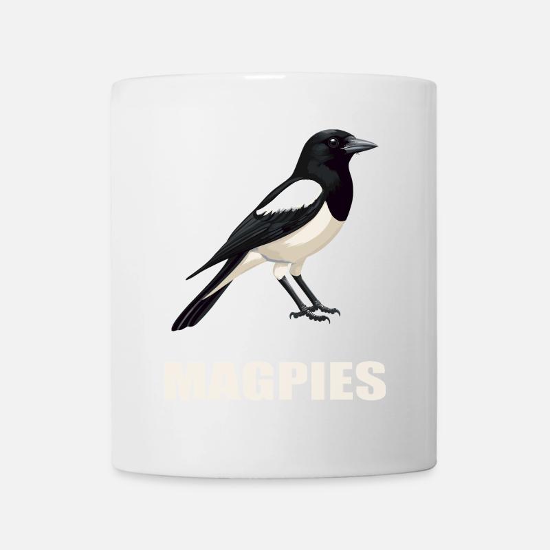 Elstern Elster - Tasse - Weiß