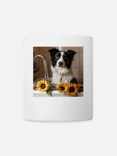 Border Collie - Tasse - Weiß