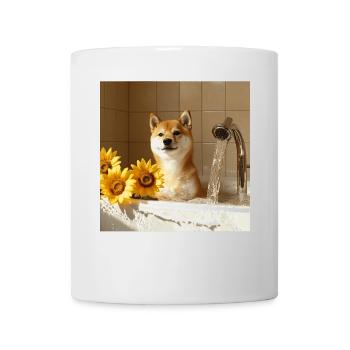 Shiba Inu - Tasse - Weiß - Vorne