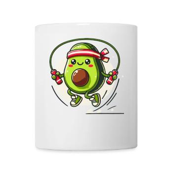 Sautant Avocat Entraînement Fun - Mug blanc - blanc - Devant