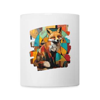 Renard - Mug blanc - blanc - Devant