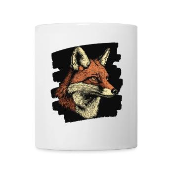 Renard - Mug blanc - blanc - Devant