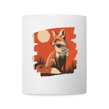 Renard - Mug blanc - blanc - Devant