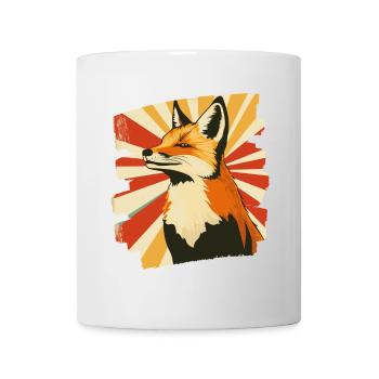 Renard - Mug blanc - blanc - Devant
