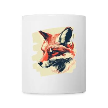Renard - Mug blanc - blanc - Devant