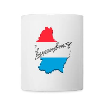 Flag of Luxembourg, Luxembourg pride - Mug - white - Front