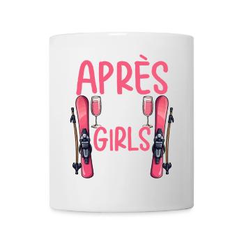 Après-ski pour filles - Mug blanc - blanc - Devant