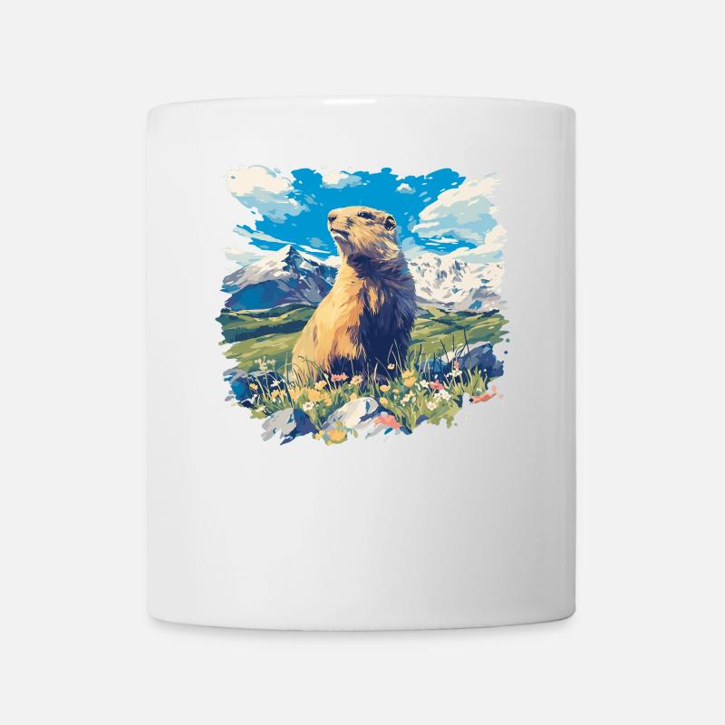 Marmottes Marmottes - Mug blanc - blanc