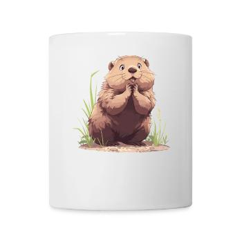 Murmeltiere Murmeltier - Tasse - Weiß - Vorne