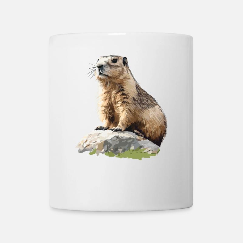 Marmottes Marmottes - Mug blanc - blanc