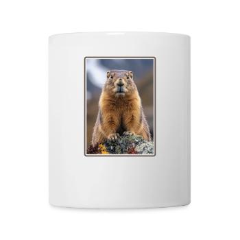 Murmeltiere Murmeltier - Tasse - Weiß - Vorne