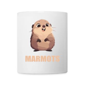 Marmottes Marmottes - Mug blanc - blanc - Devant