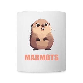 Marmottes Marmottes - Mug blanc - blanc - Devant